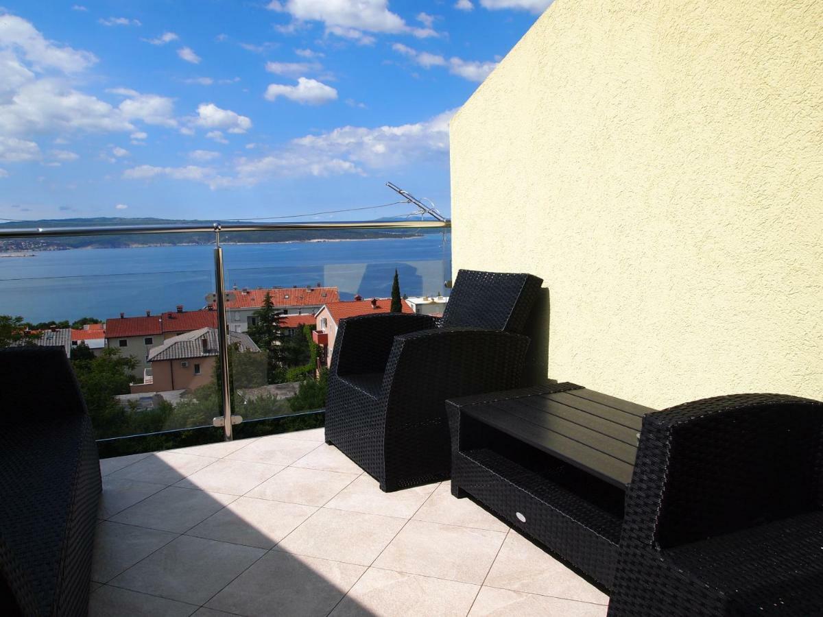 Panoramic View Apartments Crikvenica Ev Station Available Exterior foto